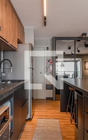 Apartamento à venda com 60m², 1 quarto e 1 vagaCozinha