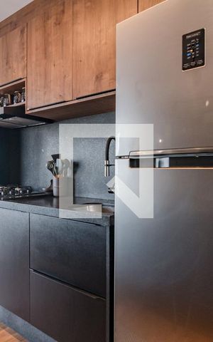 Apartamento à venda com 60m², 1 quarto e 1 vagaCozinha