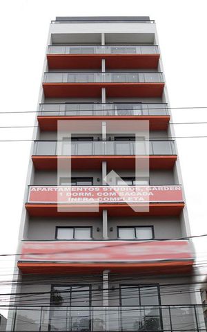 Studio à venda com 31m², 1 quarto e 1 vagaFachada