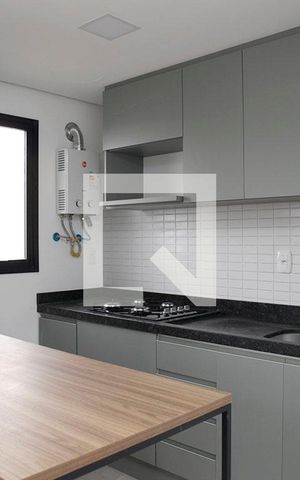 Studio à venda com 31m², 1 quarto e 1 vagaCozinha