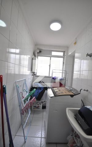 Apartamento à venda com 84m², 3 quartos e 2 vagasÁrea de Serviço