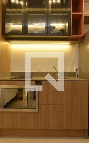 Studio para alugar com 27m², 1 quarto e sem vagaCozinha