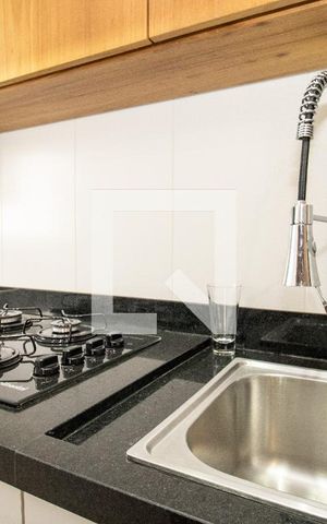 Apartamento à venda com 58m², 1 quarto e 1 vaga Apartamento à venda com 58m², 1 quarto e 1 vagaCozinha, pia e fogão embutido