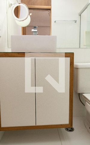 Apartamento à venda com 58m², 1 quarto e 1 vaga Apartamento à venda com 58m², 1 quarto e 1 vagaBanheiro, panorâmica