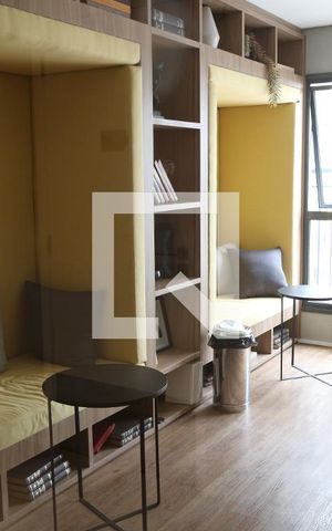 Apartamento à venda com 27m², 1 quarto e sem vagaÁrea comum - Trabalho