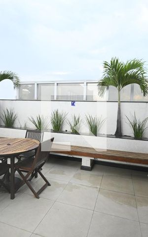 Studio para alugar com 40m², 1 quarto e 1 vaga Studio para alugar com 40m², 1 quarto e 1 vagaTerraço