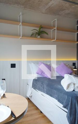 Apartamento à venda com 20m², 1 quarto e 1 vagaSala _Quarto 