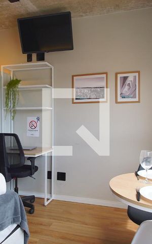 Apartamento à venda com 20m², 1 quarto e 1 vagaSala _Quarto 