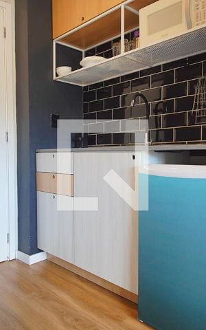 Apartamento à venda com 20m², 1 quarto e 1 vagaCozinha 