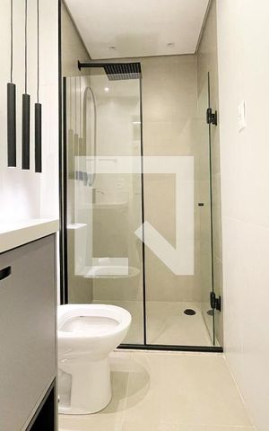 Apartamento para alugar com 35m², 1 quarto e sem vaga Apartamento para alugar com 35m², 1 quarto e sem vagaBanheiro