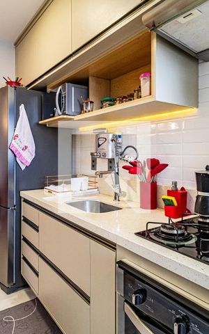 Apartamento à venda com 70m², 2 quartos e 1 vaga Apartamento à venda com 70m², 2 quartos e 1 vagaCozinha