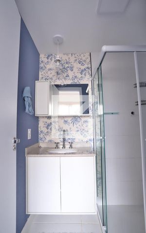 Studio para alugar com 21m², 1 quarto e sem vaga Studio para alugar com 21m², 1 quarto e sem vagaBanheiro
