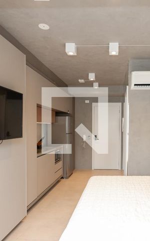 Studio para alugar com 25m², 1 quarto e sem vaga Studio para alugar com 25m², 1 quarto e sem vagaStudio