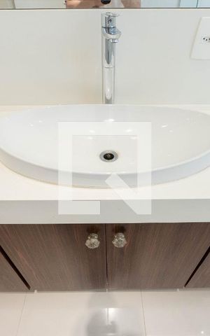 Apartamento para alugar com 56m², 1 quarto e sem vaga Apartamento para alugar com 56m², 1 quarto e sem vagaBanheiro