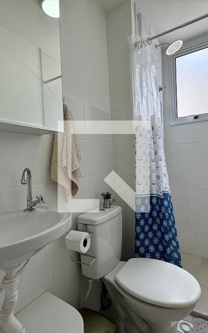 Apartamento para alugar com 48m², 2 quartos e 1 vaga Apartamento para alugar com 48m², 2 quartos e 1 vagaBanheiro Social