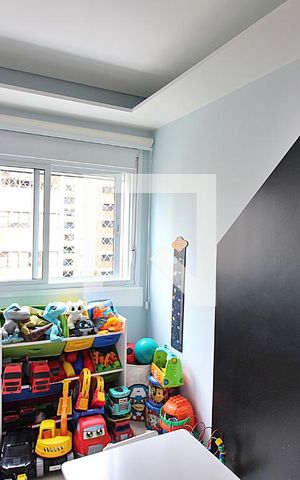 Apartamento à venda com 107m², 3 quartos e 2 vagasQuarto 3