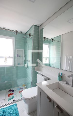 Apartamento à venda com 107m², 3 quartos e 2 vagasBanheiro Social