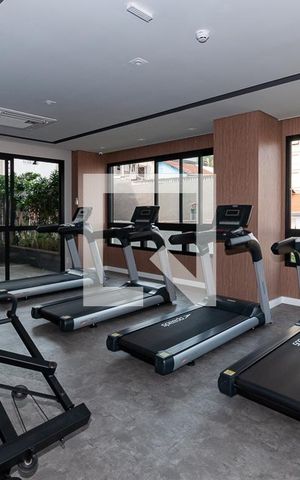 Apartamento para alugar com 26m², 1 quarto e sem vaga Apartamento para alugar com 26m², 1 quarto e sem vagaAcademia