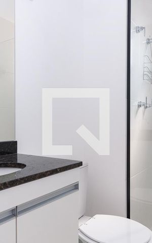 Apartamento para alugar com 26m², 1 quarto e sem vaga Apartamento para alugar com 26m², 1 quarto e sem vagaBanheiro