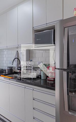 Apartamento para alugar com 60m², 2 quartos e 1 vagaCozinha e área de serviço
