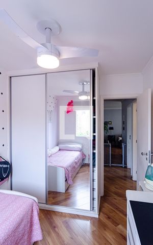 Apartamento à venda com 89m², 3 quartos e 2 vagas Apartamento à venda com 89m², 3 quartos e 2 vagasQuarto 2