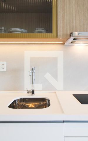 Studio à venda com 35m², 1 quarto e sem vagaCozinha