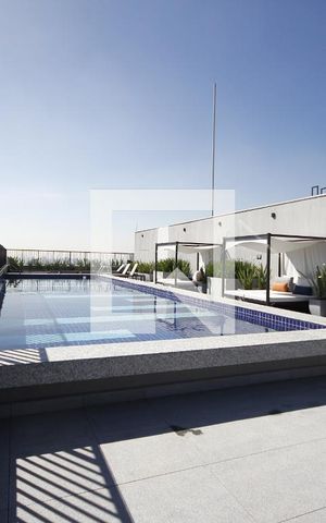 Studio à venda com 28m², 1 quarto e sem vagaPiscina