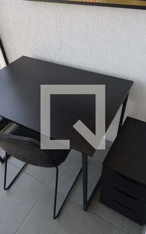 Studio à venda com 28m², 1 quarto e sem vagaVaranda