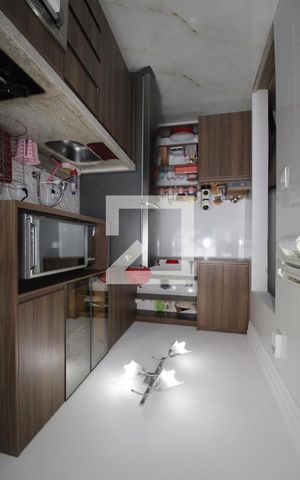 Apartamento à venda com 40m², 1 quarto e 1 vagaCozinha e Área de Serviço