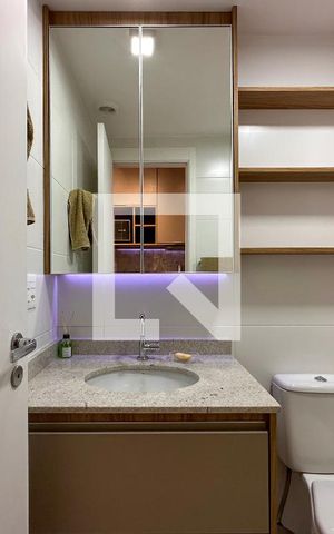 Studio para alugar com 23m², 0 quarto e sem vagaBanheiro