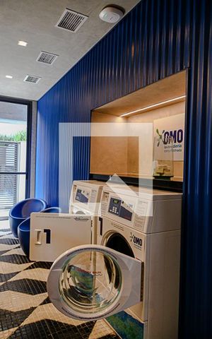 Apartamento para alugar com 28m², 1 quarto e sem vaga Apartamento para alugar com 28m², 1 quarto e sem vagaÁrea comum - Lavanderia
