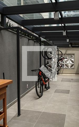 Apartamento para alugar com 28m², 1 quarto e sem vaga Apartamento para alugar com 28m², 1 quarto e sem vagaBicicletário