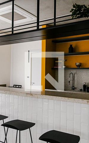 Apartamento para alugar com 28m², 1 quarto e sem vaga Apartamento para alugar com 28m², 1 quarto e sem vagaÁrea comum - Salão de festas