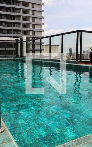 Apartamento para alugar com 28m², 1 quarto e sem vaga Apartamento para alugar com 28m², 1 quarto e sem vagaÁrea comum - Piscina