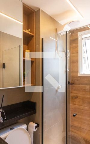 Apartamento para alugar com 31m², 1 quarto e sem vaga Apartamento para alugar com 31m², 1 quarto e sem vagaBanheiro