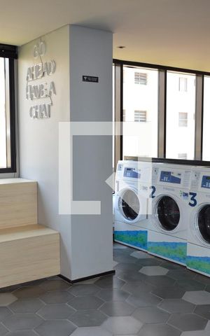 Studio à venda com 21m², 1 quarto e sem vagaLavanderia