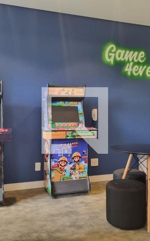 Apartamento à venda com 36m², 2 quartos e 1 vaga Apartamento à venda com 36m², 2 quartos e 1 vagaSala Gamer
