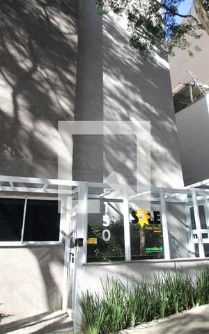 Studio à venda com 28m², 1 quarto e sem vagaFachada