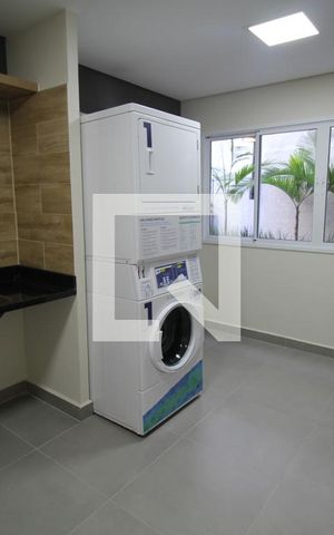 Studio à venda com 28m², 1 quarto e sem vagaLavanderia