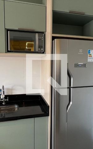 Studio à venda com 28m², 1 quarto e sem vagaCozinha - Armários