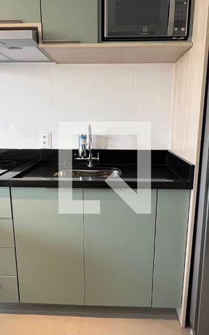 Studio à venda com 28m², 1 quarto e sem vagaCozinha - Armários