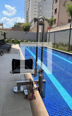 Studio à venda com 28m², 1 quarto e sem vagaPiscina