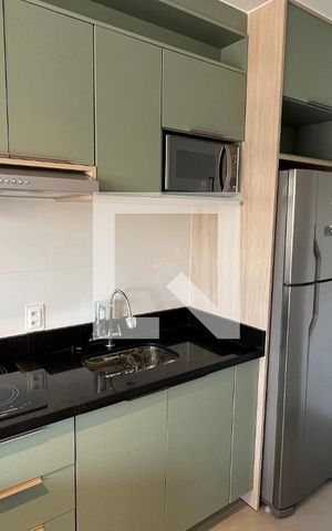 Studio à venda com 28m², 1 quarto e sem vagaCozinha - Armários