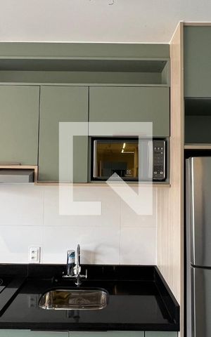 Studio à venda com 28m², 1 quarto e sem vagaCozinha - Armários