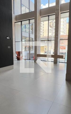 Studio à venda com 28m², 1 quarto e sem vagaHall social