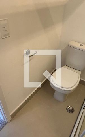 Studio à venda com 28m², 1 quarto e sem vagaBanheiro 