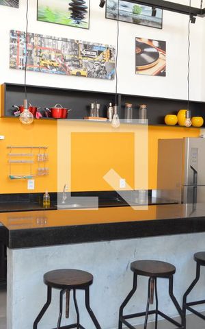 Apartamento para alugar com 39m², 1 quarto e 1 vagaÁrea comum 