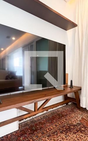 Apartamento para alugar com 75m², 1 quarto e 2 vagas Apartamento para alugar com 75m², 1 quarto e 2 vagasSala