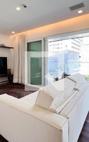 Apartamento para alugar com 75m², 1 quarto e 2 vagas Apartamento para alugar com 75m², 1 quarto e 2 vagasSala