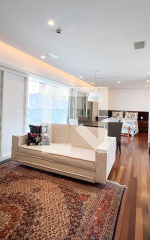 Apartamento para alugar com 75m², 1 quarto e 2 vagas Apartamento para alugar com 75m², 1 quarto e 2 vagasSala